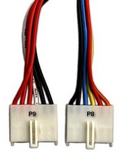 AT powersuplly connectors