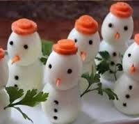 Sneeuwpop eieren