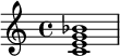 C dominant septiem