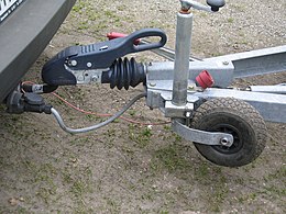 Gekoppelde aanhanger