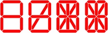 Common segment displays