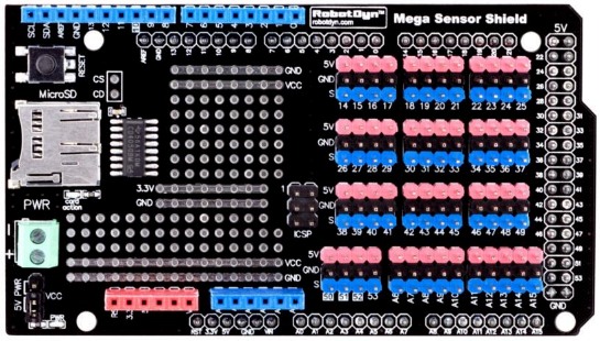 Sensor SD card shield