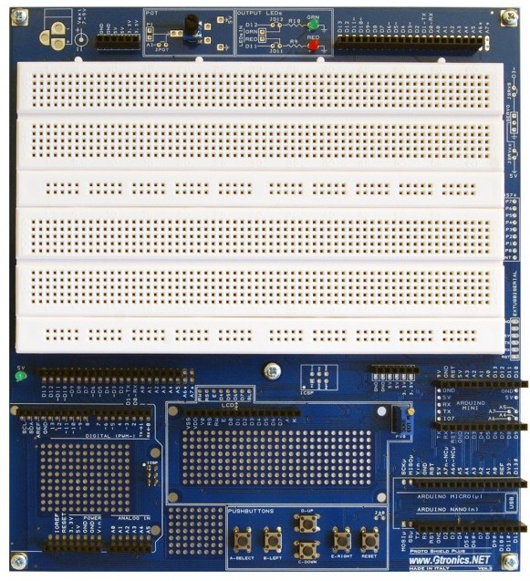 Arduino proto shield plus