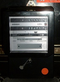 kWh-meter met dubbel tarief meting