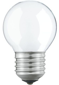 Kogellamp mat E27