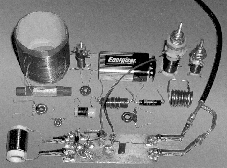 The ugly breadboard and typical inductors