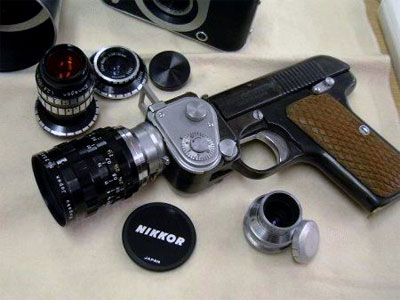 Pistol camara