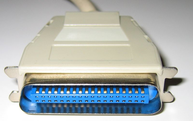 Centronics printer stekker
