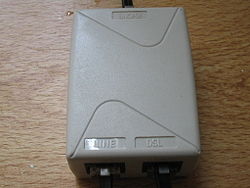 ADSL splitter