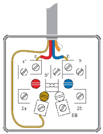 PTT stopcontact bedrading