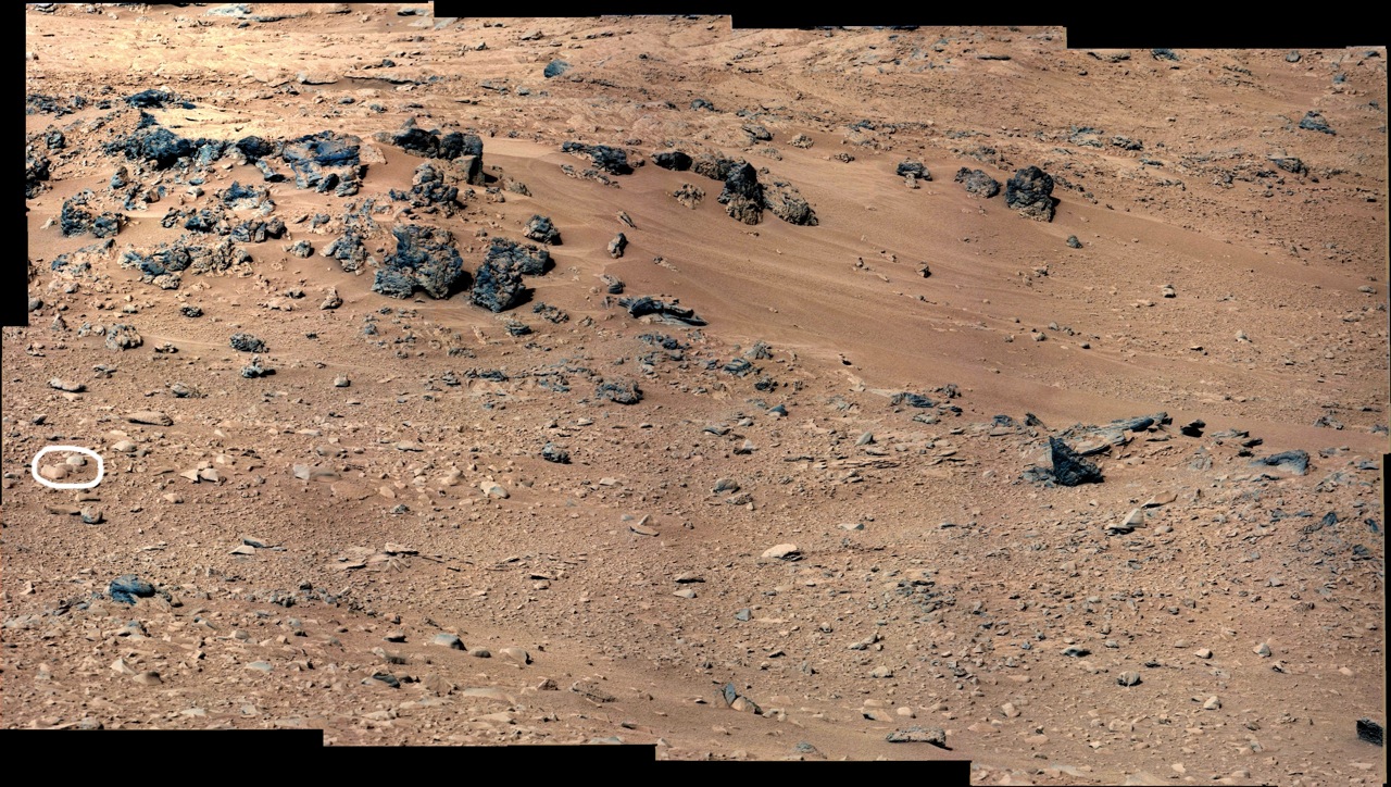Mars landschap