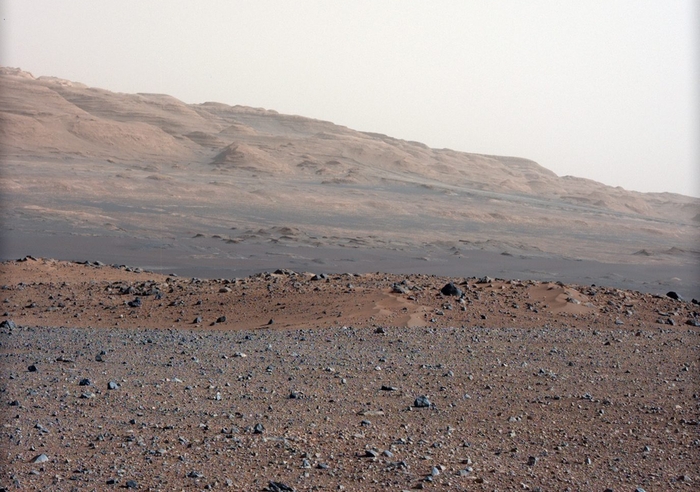 Mars landschap