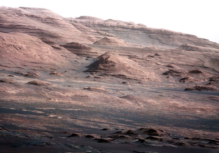 Mars landschap