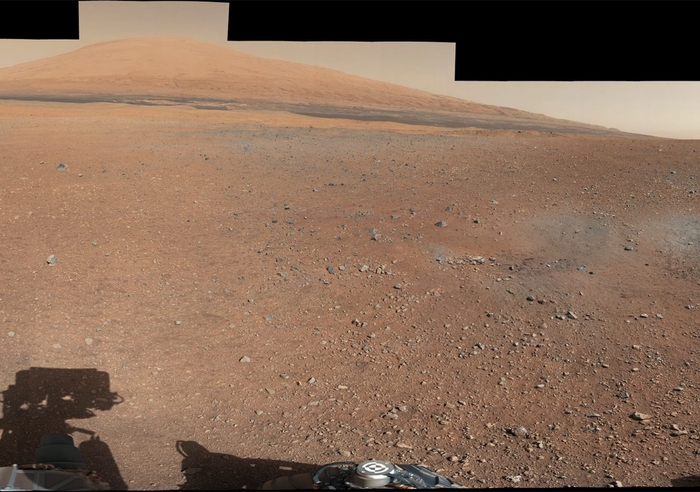 Mars landschap