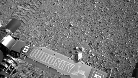 Mars landschap