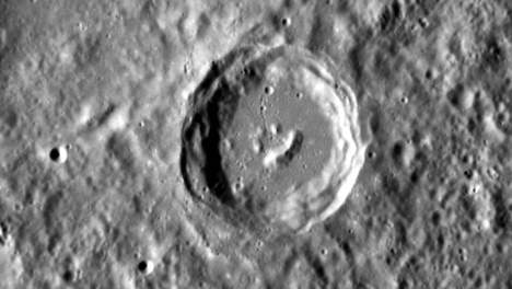 Smiley crater